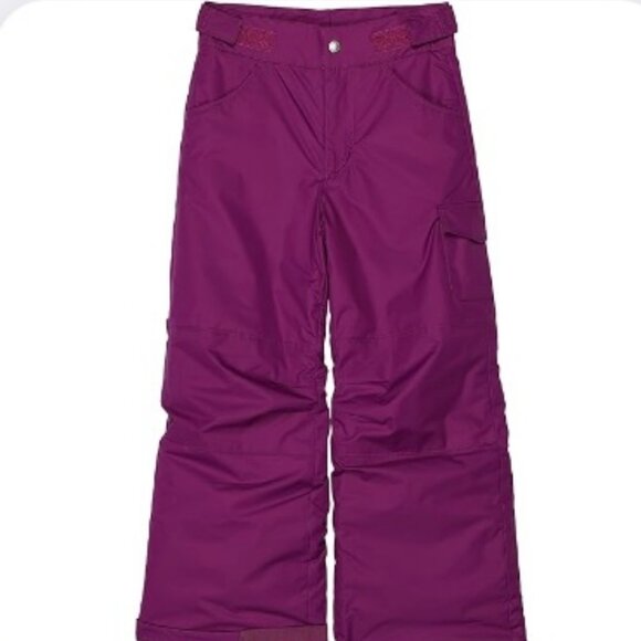 Columbia Kids Starchaser Peak II Snow Pants (Big Kids Lge) Sz 14-16 Plum color - Picture 1 of 6